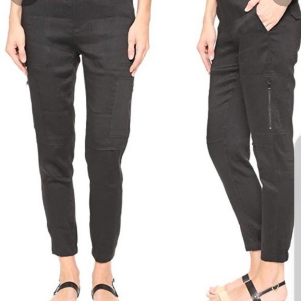 Vince linen cargo pants